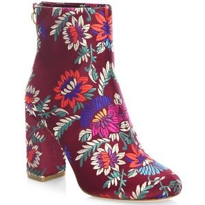 NEW Joie Saleema Brocade Bootie EU 37.5 US 7.5